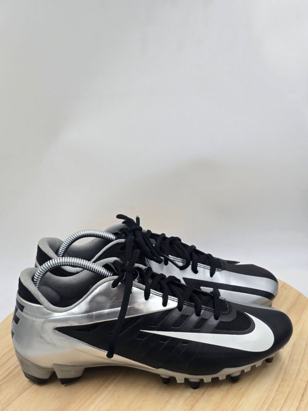 Nike Vapor Pro Low TD Football Cleats 511340-010 Mens sz 9